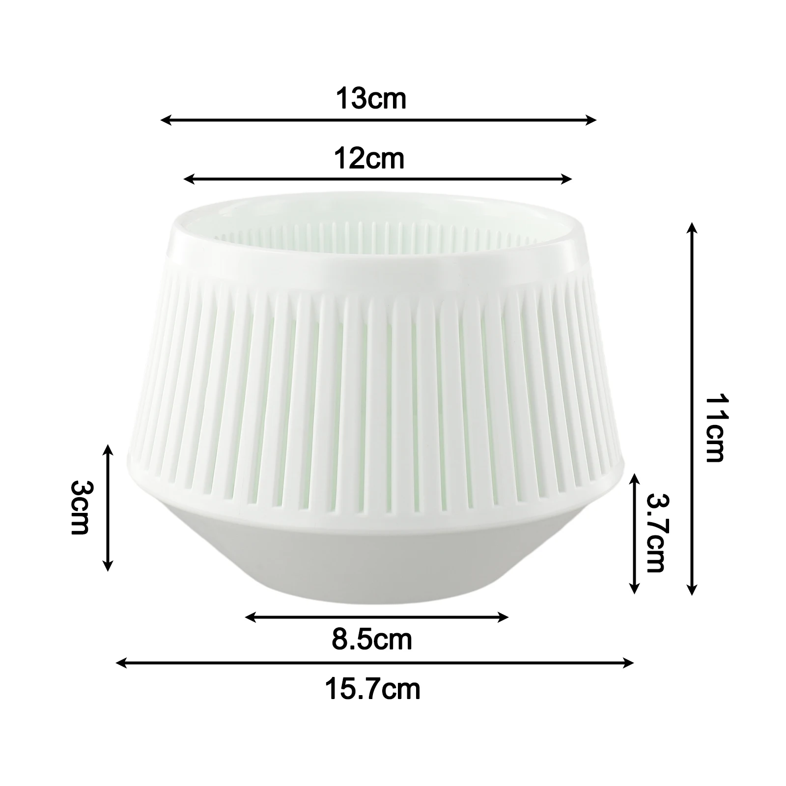 

Indoor Gardening Air-Pruning Orchid Pots Gardening Supplies 360 Ventilation Holes Air-Pruning Technology Dual-Layer Design