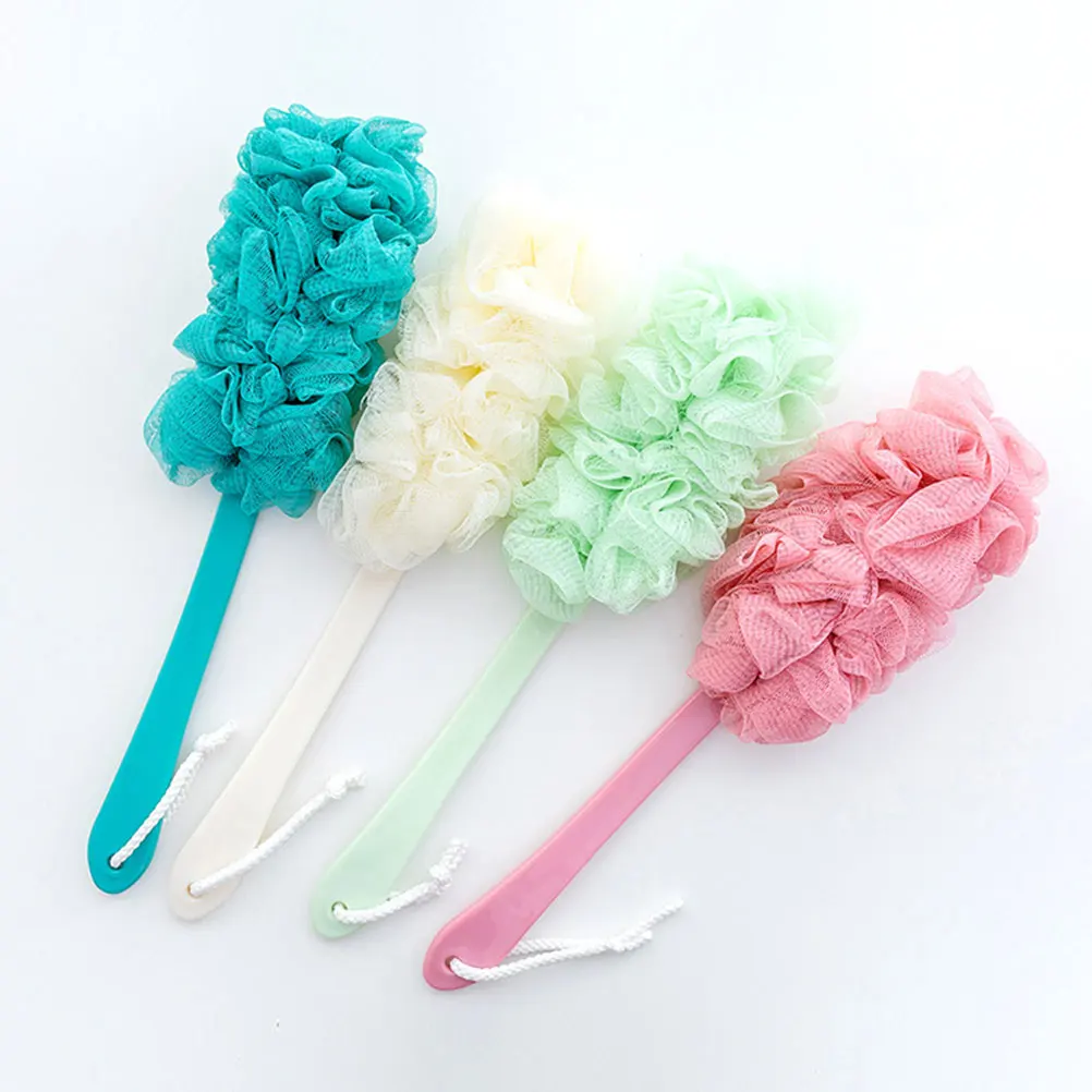 

1Set Durable Bathing Brushes Long Handle Back Cleaning Body Brush Remove Pores Garbage Stains Comfortable