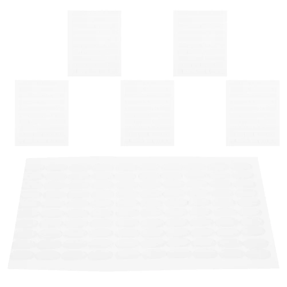 

600Pcs Transparent Adhesive Dots Strong Grip Wall Hanging Clear Removable Double Sided Tape for Artwork Photos Decorations