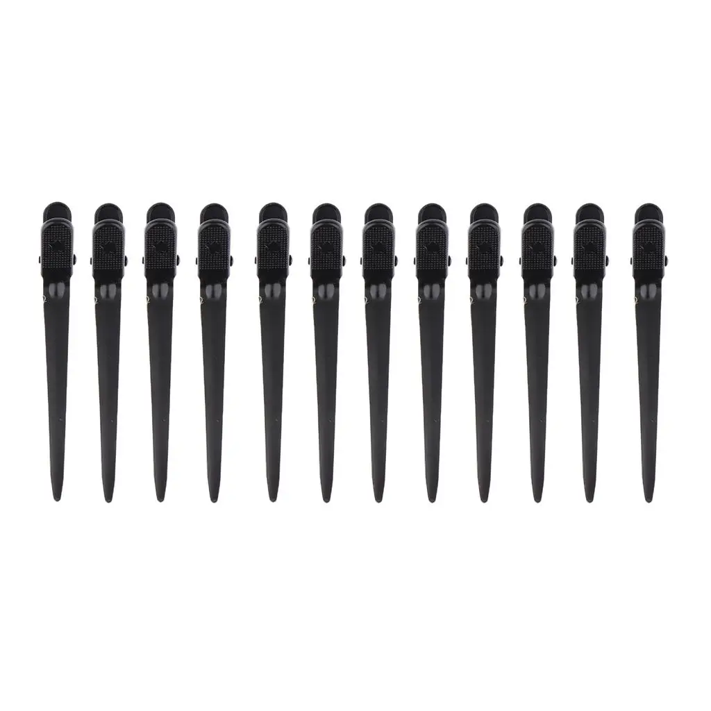 12pcs crocodile clip DIY cutting haircut coloring styling without teeth