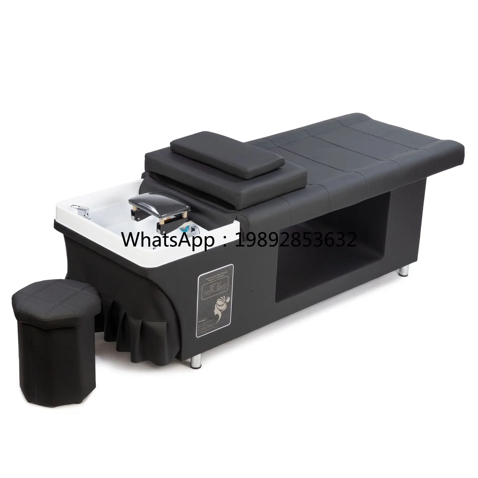 LYY Head Therapy Bed Steaming Water Circulation Shampoo Massage Integrated Beauty Bed for Beauty Salon and Barber Shop