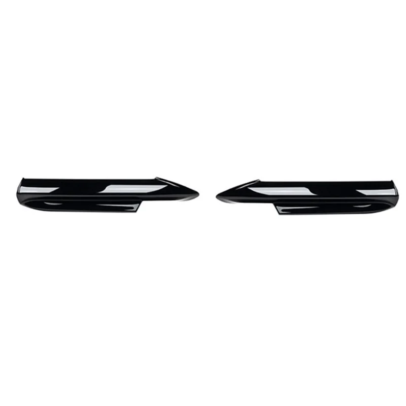 Car Front Bumper Splitter Lip Diffuser Spoiler Protector Cover Guard Deflector Lips for 3-Series E90 E91 2005-2008 A