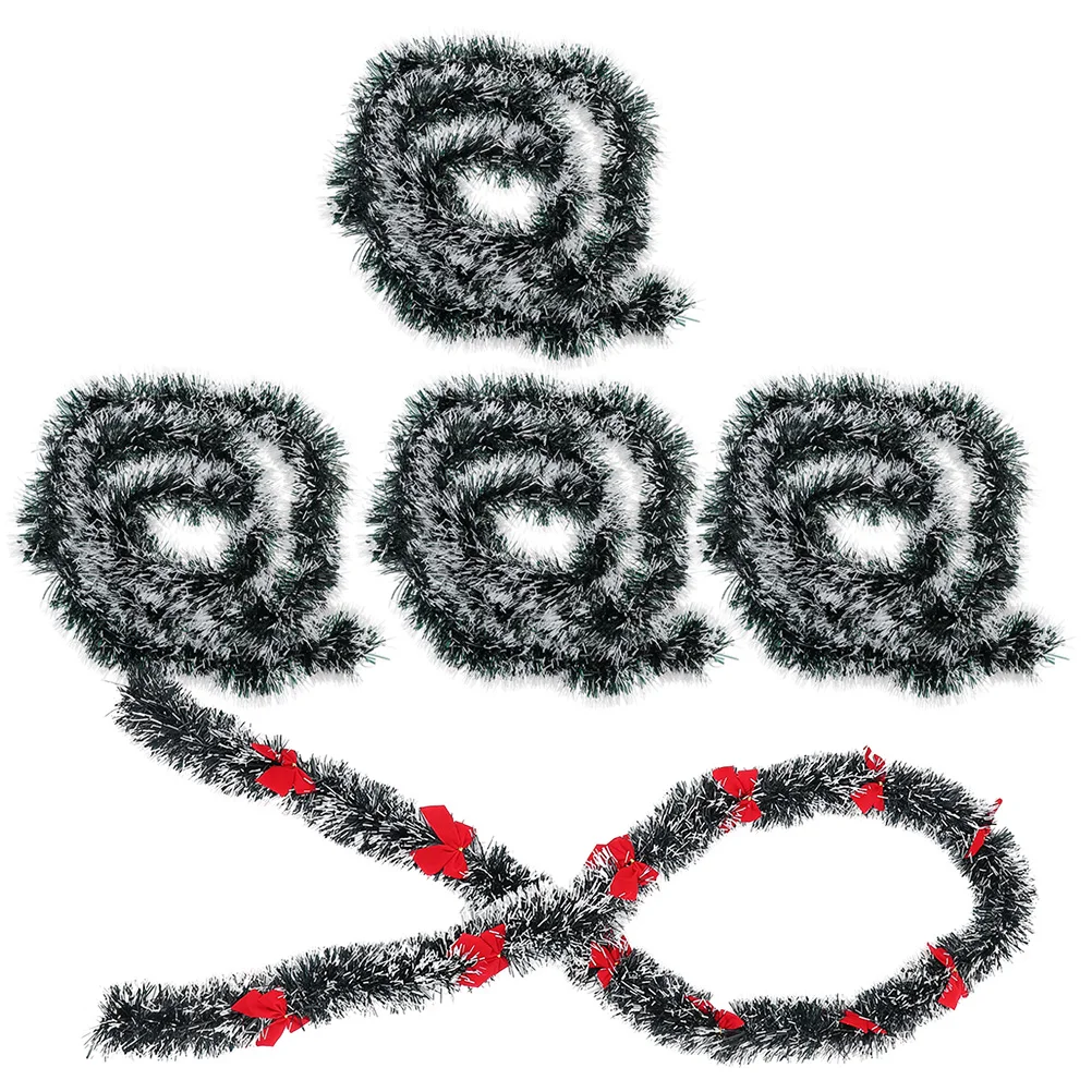 

Bow Lace Set Holiday Garland Ornaments Artificial Decorations Hanging Household