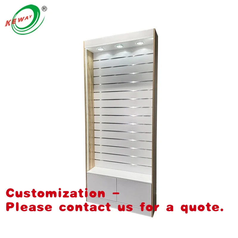 

Customize.Keway Phone Display Stand Cell Phone Accessories Display Shelf Rack Mobile Phone Shop Furniture with Light