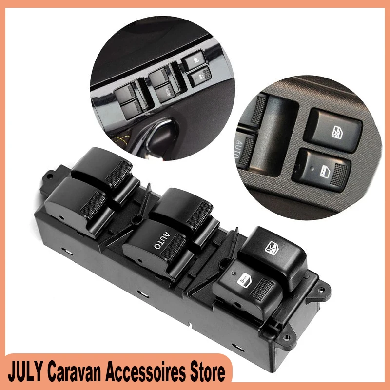 

18pins RHD Master Power Window Lifter Control Switch Regulator For Isuzu D-Max Dmax MU-X 2012-2019 4-Door OE 8981922511