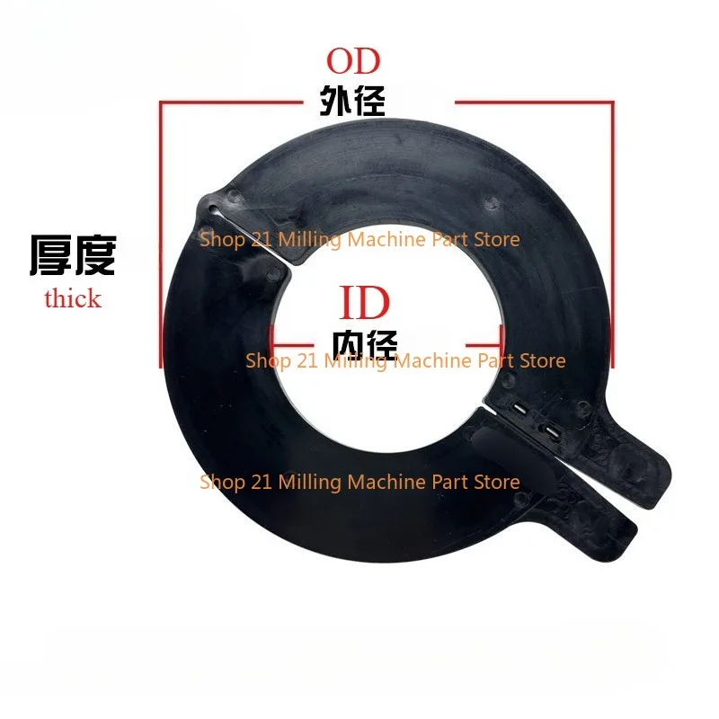 10pcs Bucket Pin Shim Kit for Excavator Skid Steer 3mm Thickness Detachable