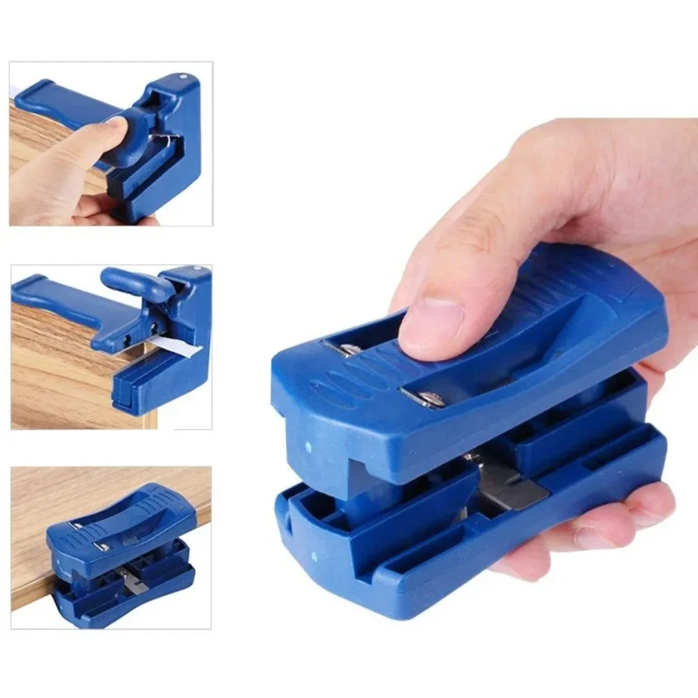 Cortadora de bordes con mango, aplicadora de bandas de extremo, juego de cortador de extremo para muebles de madera, gabinete,