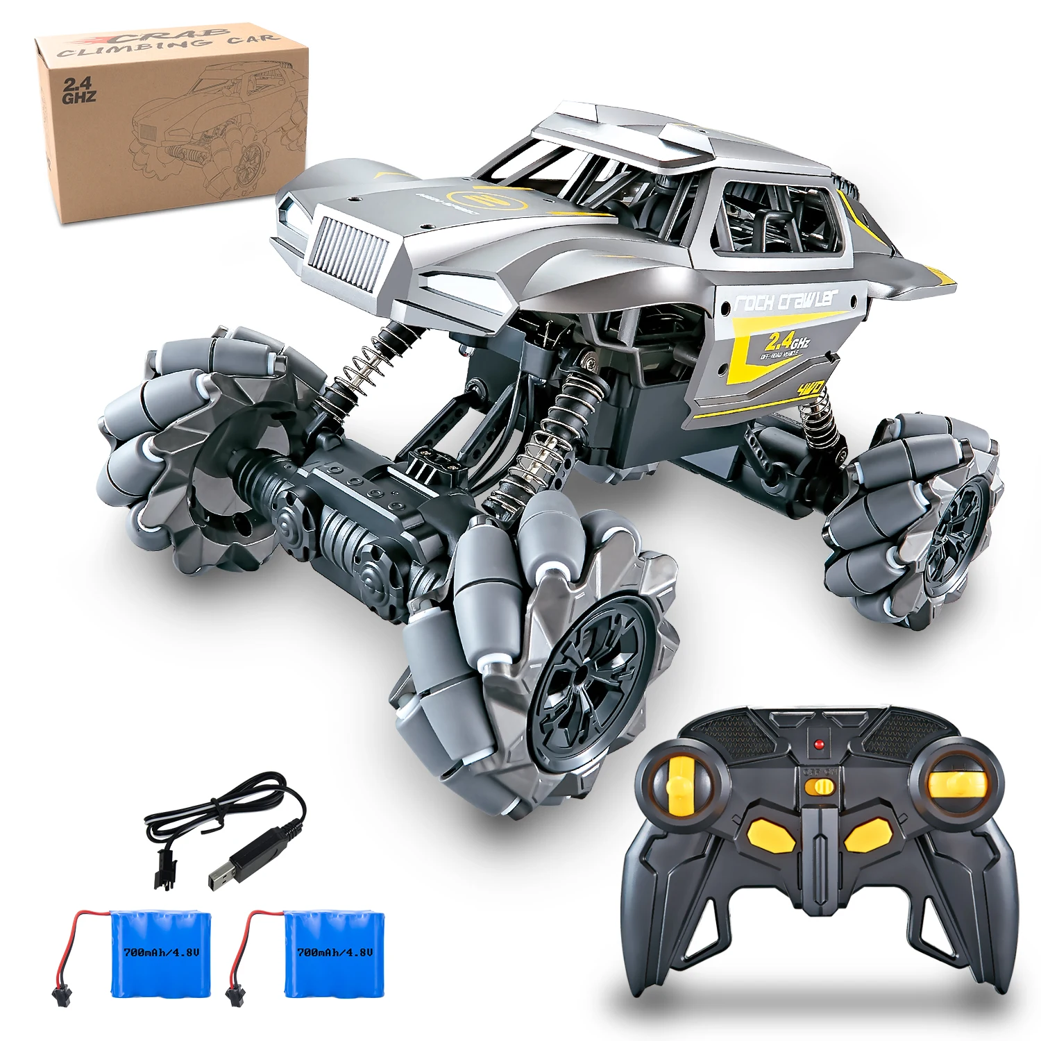 

1:16 RC Car 360 Degree Rotation RC Off-Road Vehicle 2.4GHz All Terrain Drift 4WD RC Monster Truck 4x4 Off-Road Vehicle Toys