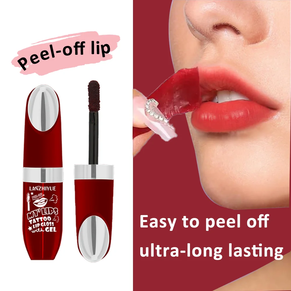 剥がれるリップグロスは、防水性があり、長持ちし、べたつかず、にじみません。毎日のメイクに適しており、完璧なリップメイクを作成します。