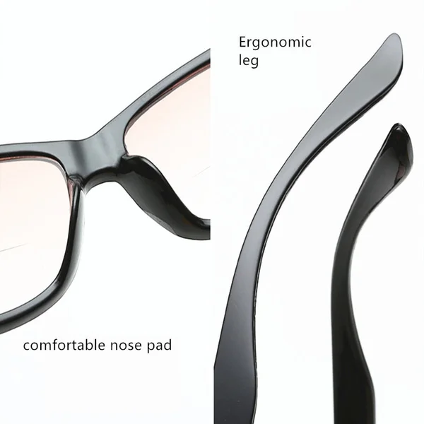 عالية الجودة مريحة نظارات للقراءة الرجال التدرج متعدد البؤر ثنائية البؤرة العدسات نظارات للقراءة النساء + 0.75 + 1 + 1.5 + 2 + 2.5 + 3 + 3.5 + 4 #5