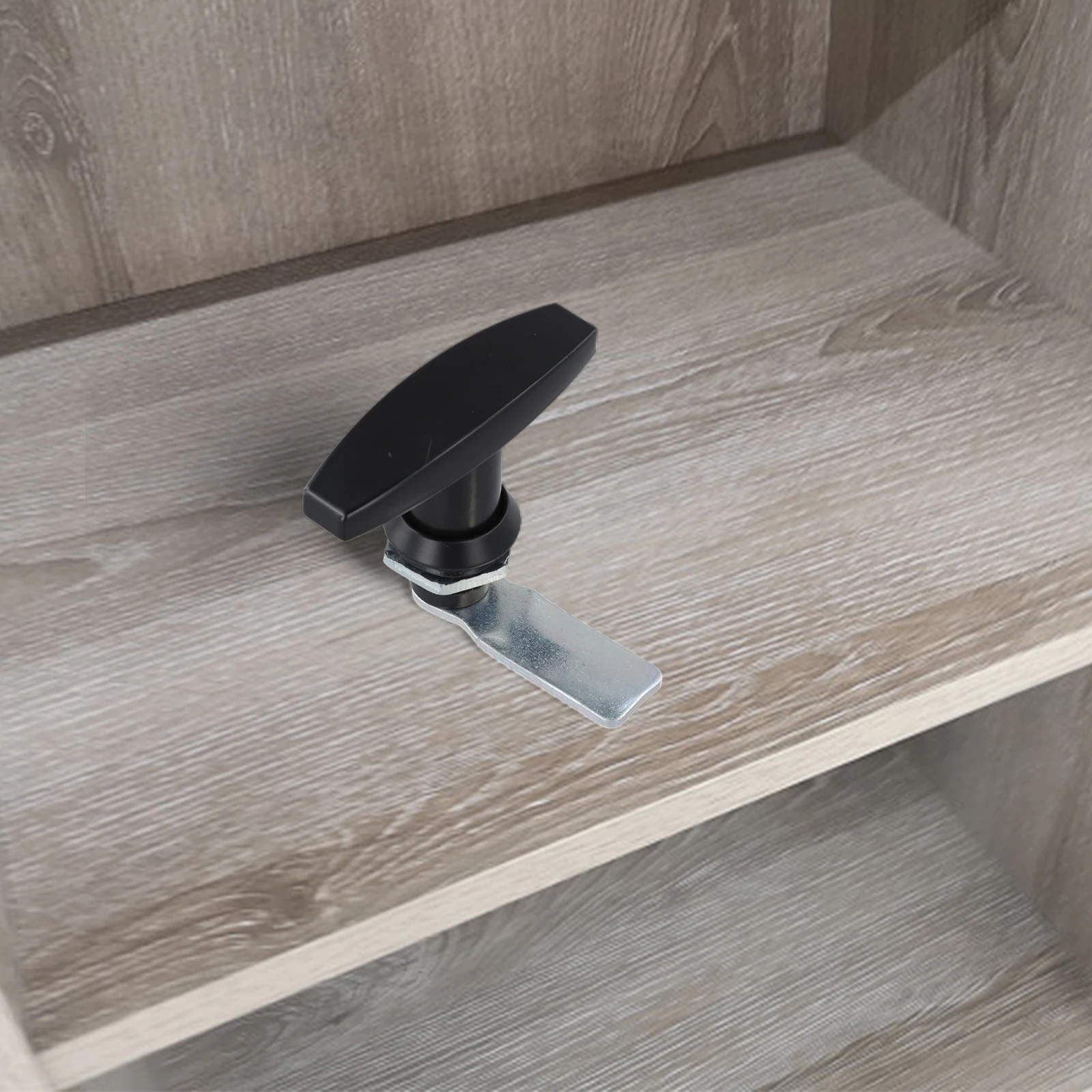 Robust T Lock Handle for Tool Boxes and Garage Doors Made from High Grade Zinc Alloy for Long Lasting Security