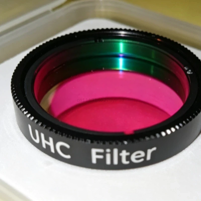 1.25 Inch UHC Narrowband Light Pollution Reduction Filter Multi-Coated Optical Lens for Telescope Eyepiece Deep Sky Nebula Obser
