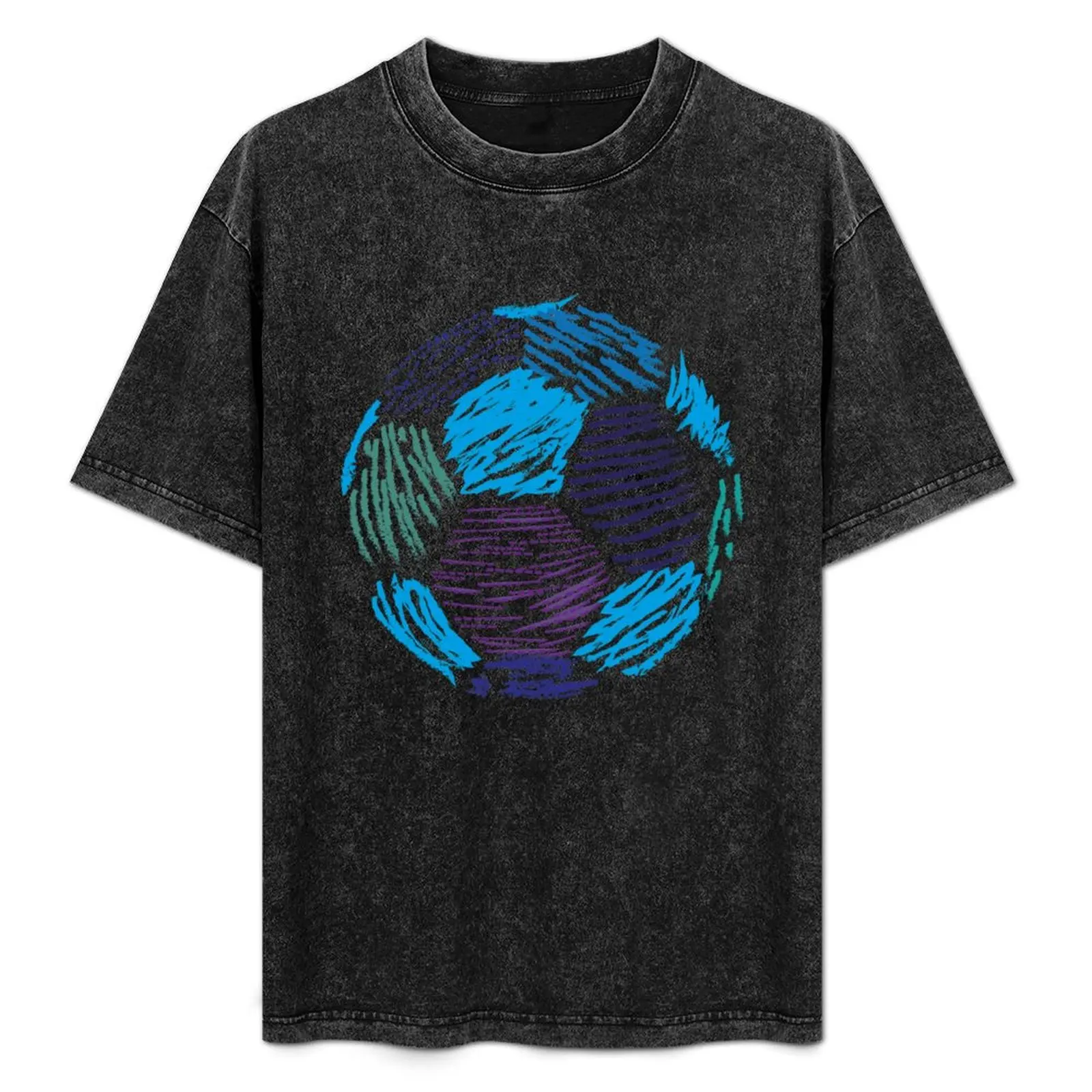 

Soccer ball T-Shirt Durable Work Wear T-Shirt