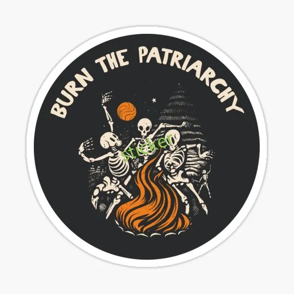 

Destroy The Patriarchy Not The Planet Sticker Vinyl Decal Jdm Window Trunk Decal Cartoon Peek Car Styling