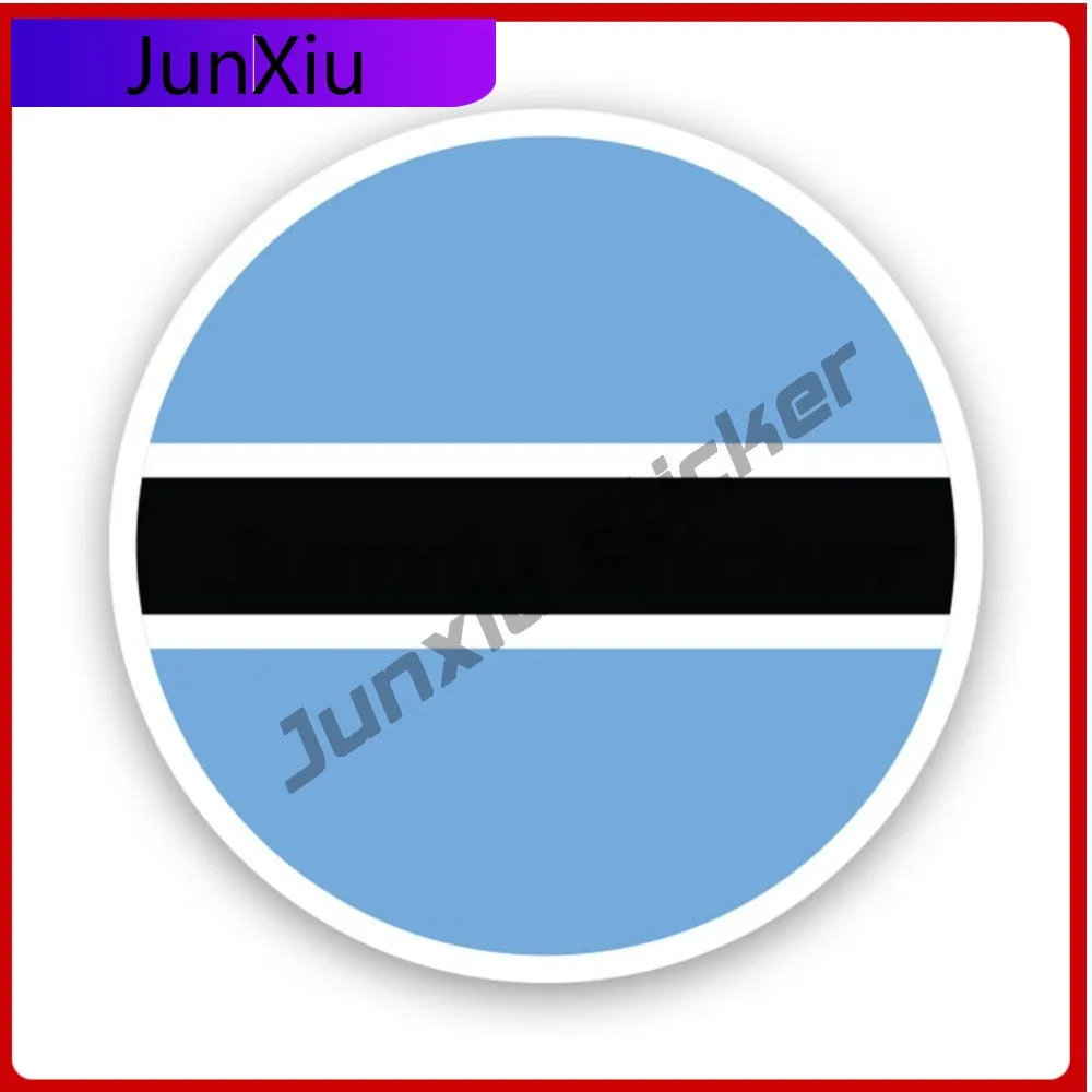 Round Botswana Flag…