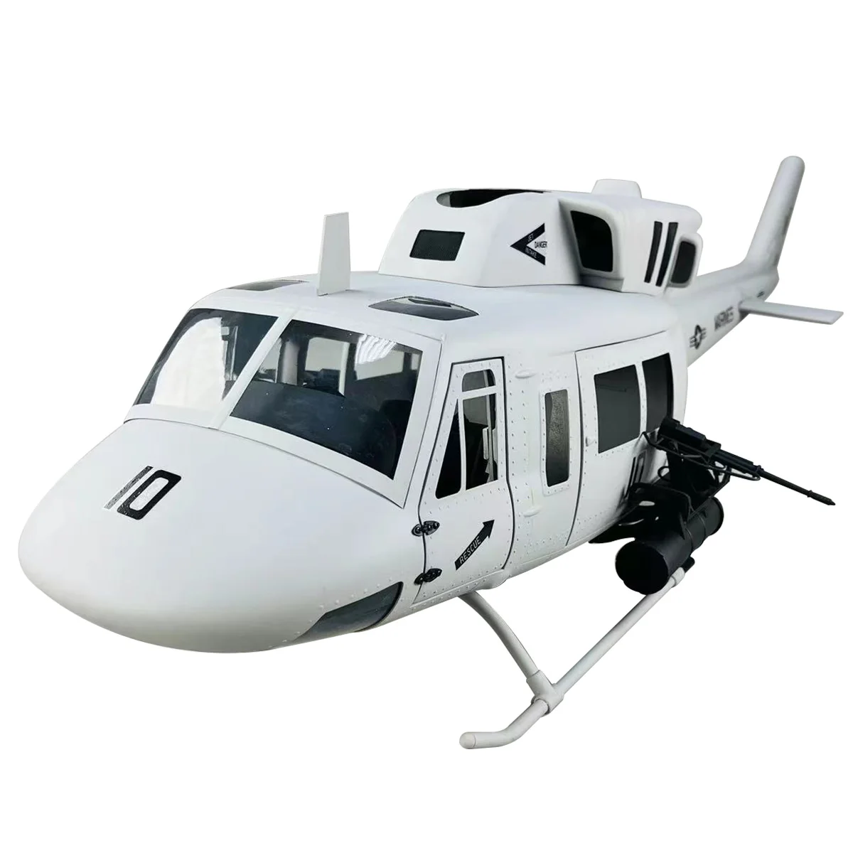 RC-Hubschrauber, Maßstab 500, Rumpfglocke UH-1N für TREX RC-Hubschrauber, Glasfaser-Copter-Modellgehäuse