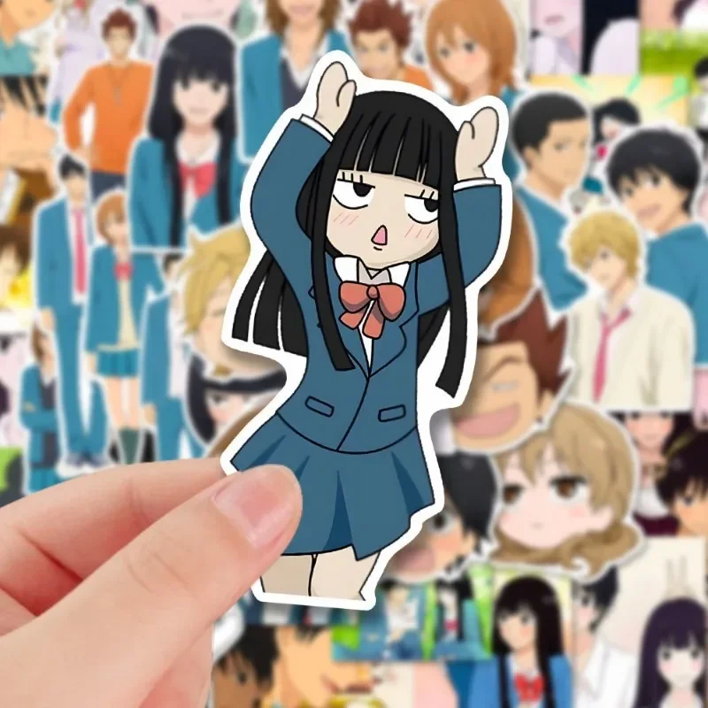 Kimi Ni Todoke Stickers Kuronuma Sawako Kazehaya Shouta Anime Sticker DIY Journal Decor Cute Student Stationery Supplies Gift