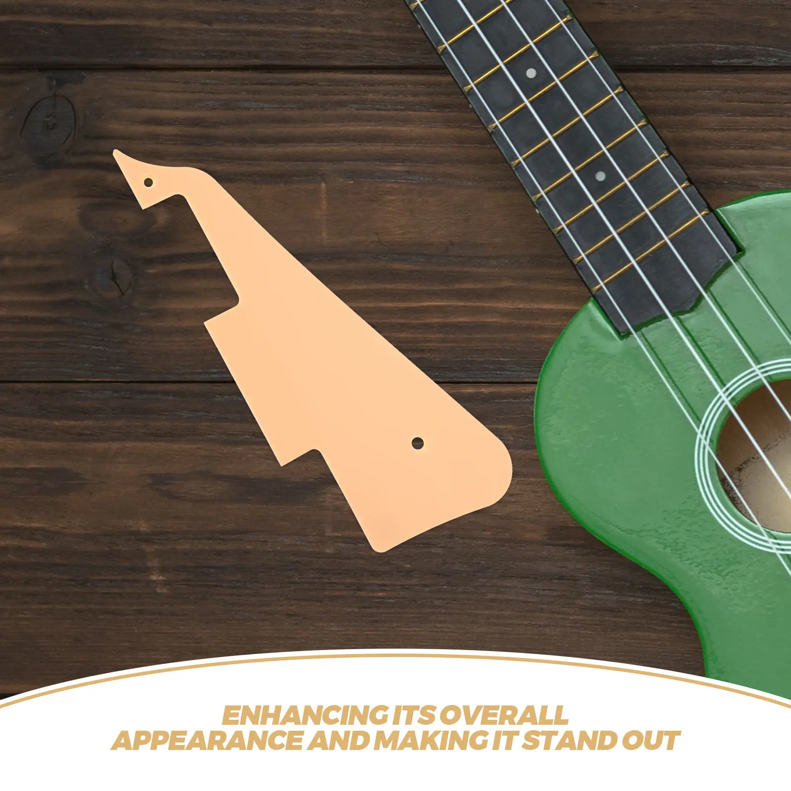 Electric Guitar Pickguard Protector – Scratch-Resistant Plastic/Metal Front Panel Guard with Easy Installation
