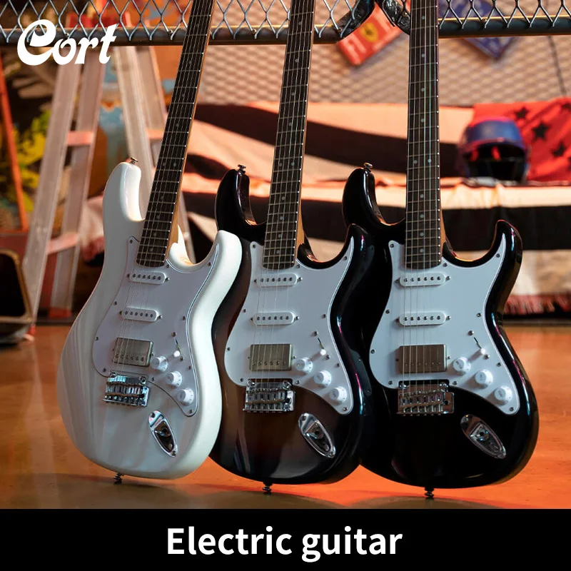 

Оригинальный электрогитарный Cort, G260CS, готовый к магазине, немедленно безопасная доставка с бесплатным футляром