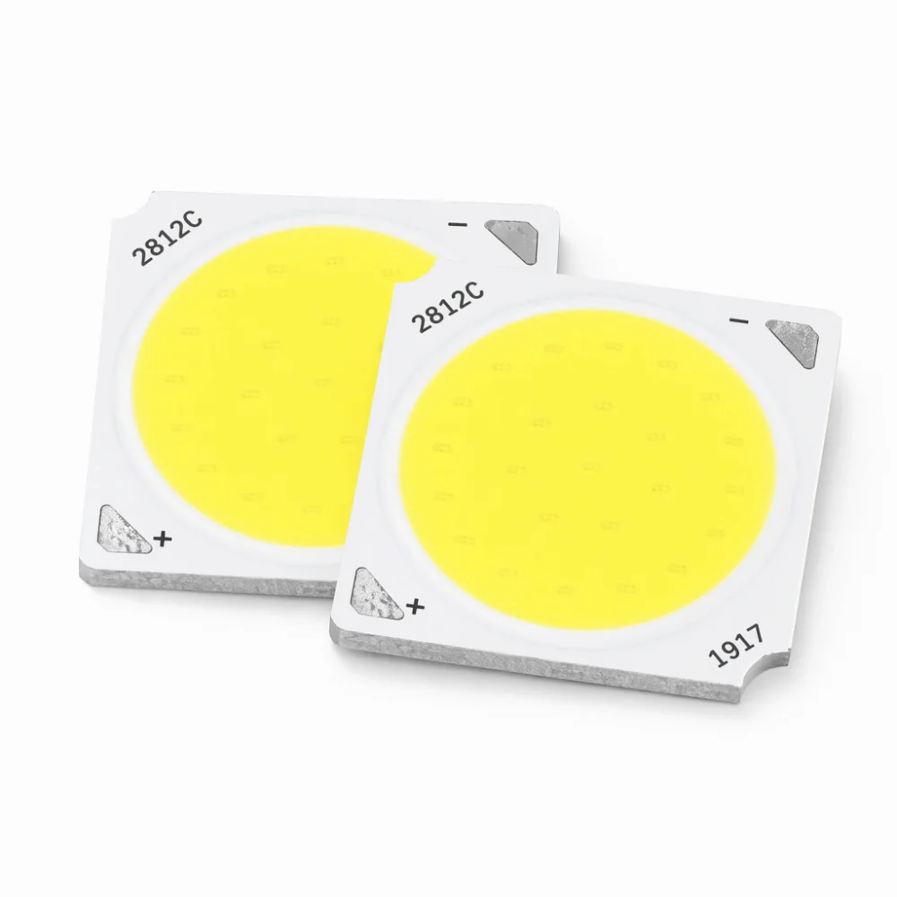 

12PCS Durable 12W COB Light Source 1080LM 36-41V High Power LED Chip Aluminum LED Chip Module Home Lighting
