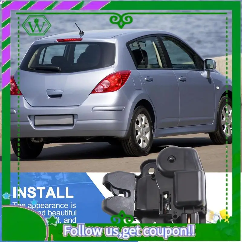 

AC34-Защелка задней крышки багажника автомобиля, замок задней двери для Nissan Tiida Sedan C11 2007-2014 84631ED40A