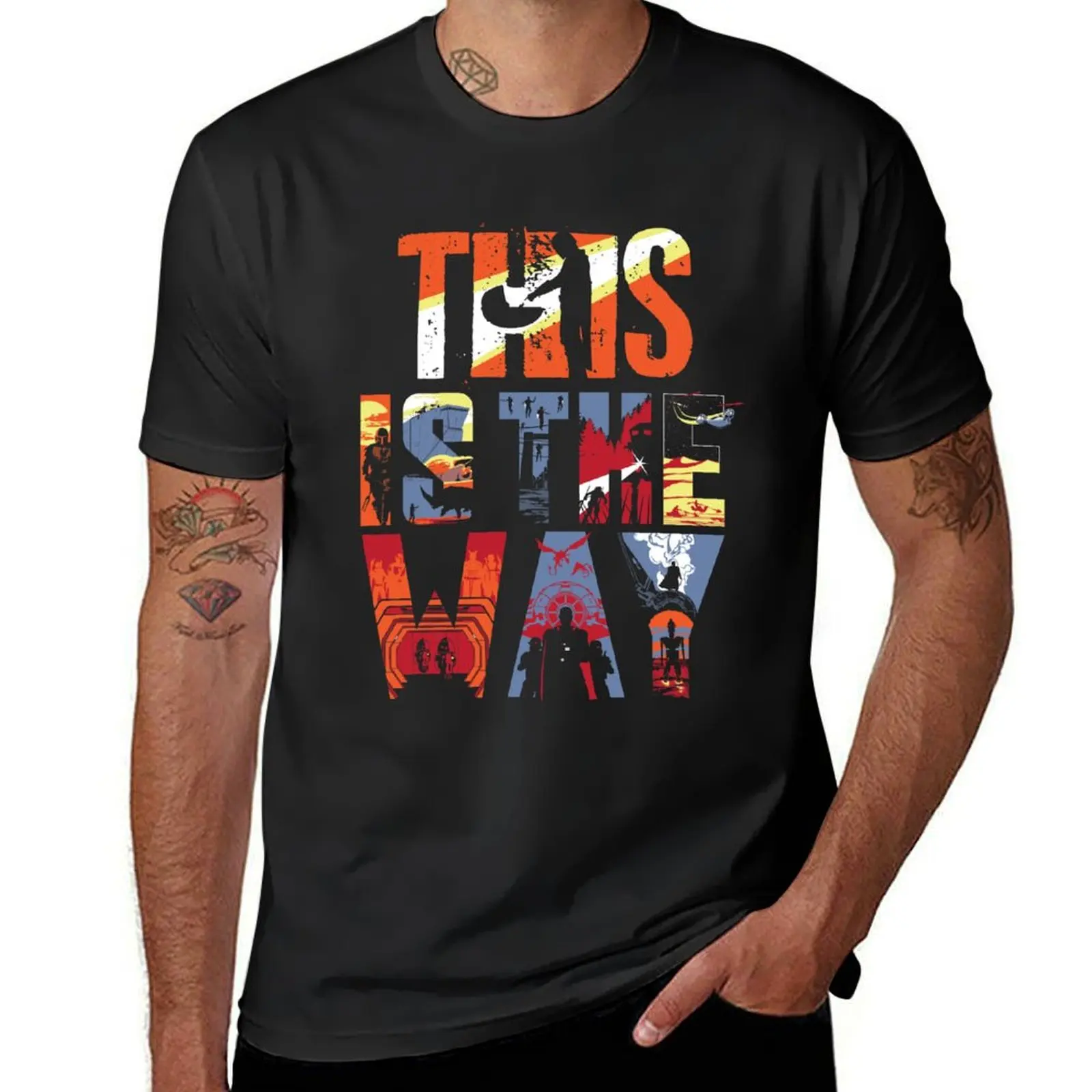 The magnificent 8 T-Shirt blanks Blouse mens graphic t-shirts