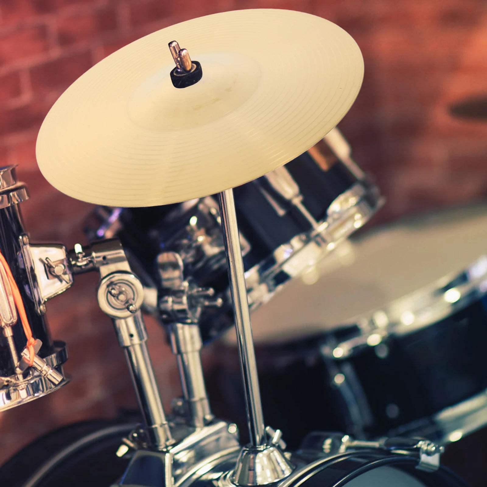 

2 Pcs Cymbals Unbranded Drum Accessories Crash Jazz Acoustic for Drums Accessory