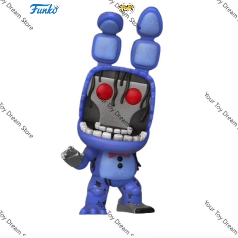 

Five Nights At Freddy Withered Bonnie Vinyl Sculpture Doll Q Version Figure Decor Ornament Toy Funko Pop Limited Edition Collect