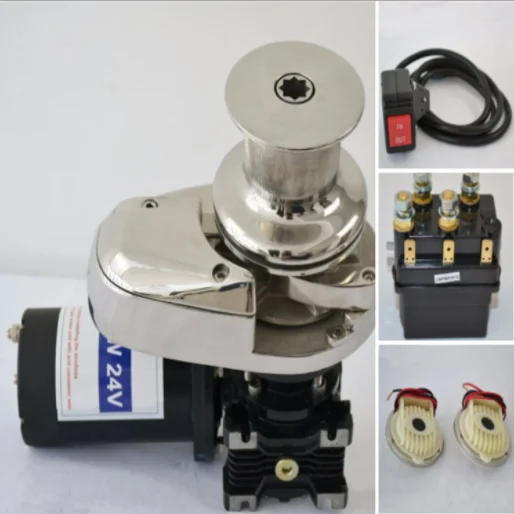 Hardware elétrico do iate dos acessórios do navio do guincho de aço inoxidável