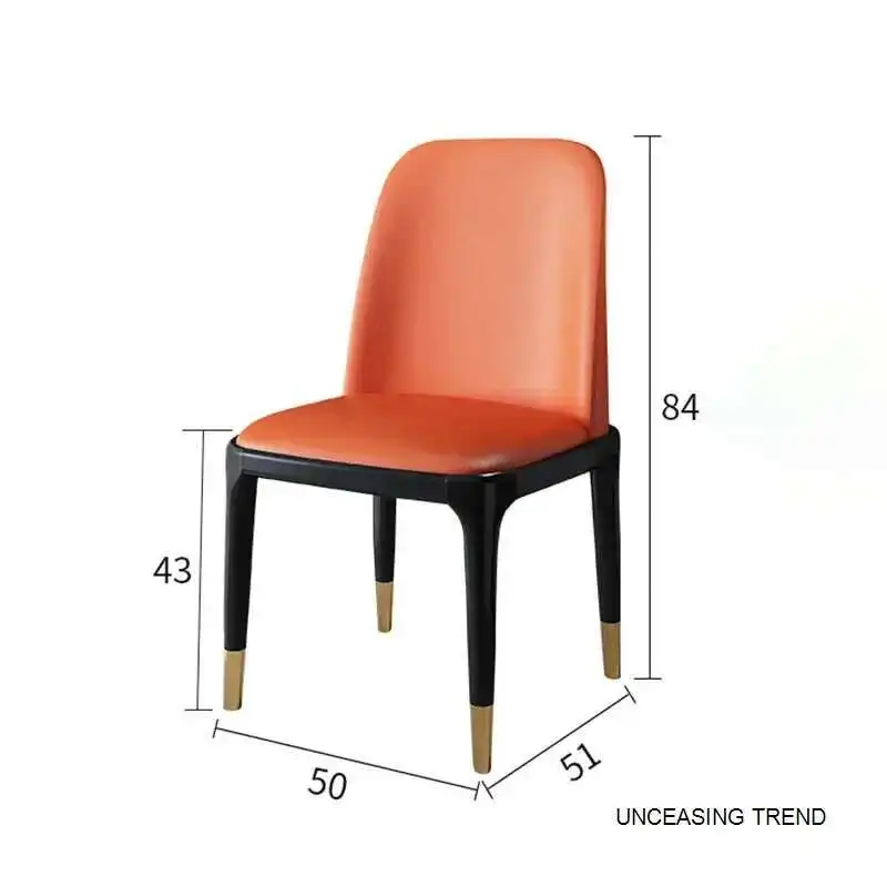 Итальянские современные обеденные стулья, скандинавский эстетический кожаный кухонный стул для конференций, дизайнерская роскошная мебель