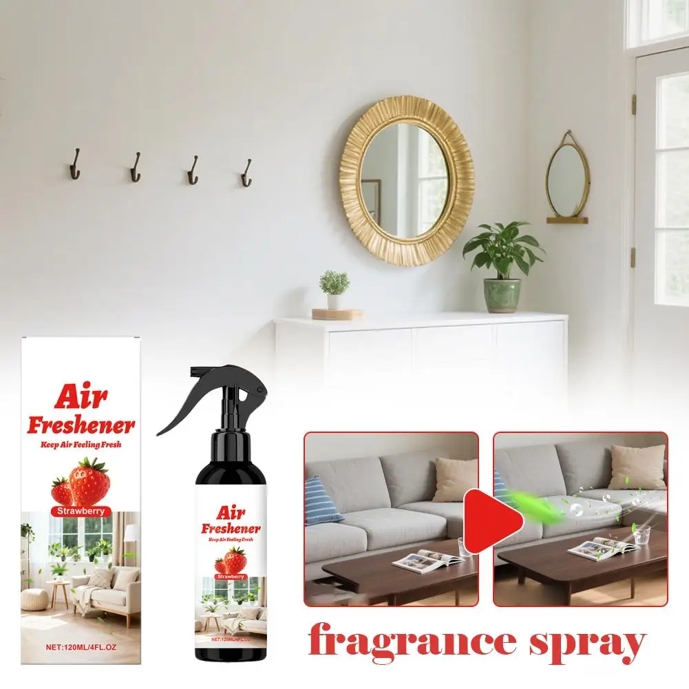 

5PCS Car Smell Spray Car Odor Eliminator Spray Effective Car Odor Removal Cleaning Supplies For Car Trucks UV Car Air Fresh