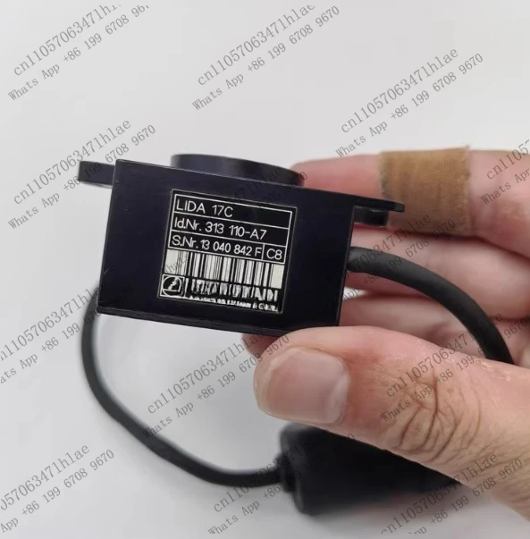 17C Grating Scale Reading Head, Model 313 110-A7, Actual Product Photo. TTLx10 interface, frequency 50kHz, with plug, tested OK