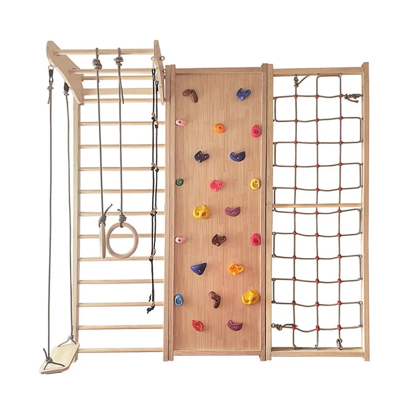 Children's Indoor Climbing Wall Wall Children's Home Climbing Board Play Physical Training Equipment Climbing Wall Puzz
