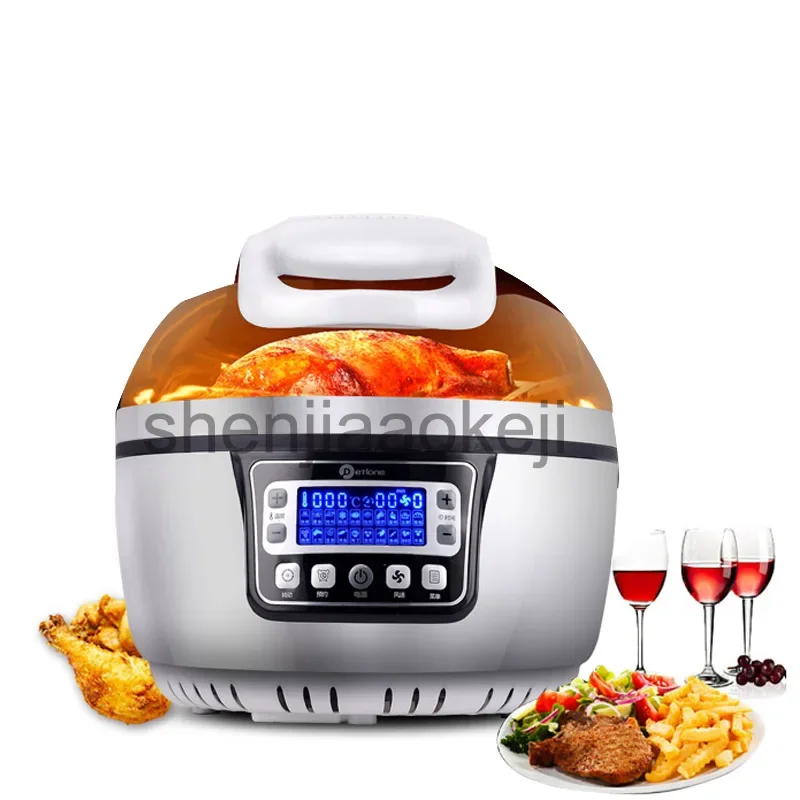 5th Generation 3D Smart Air Fryer 10L large-capacity Electric fryer multi-functional French fries machine 220v 1300w