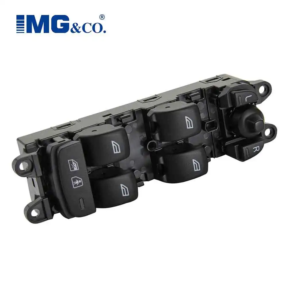 Interruptor da janela elétrica para Volvo S60 V60 XC60 2009 2010 2011 2012 2013-2018 31334348. Interruptor principal vidrios da porta de controle do lado do motorista