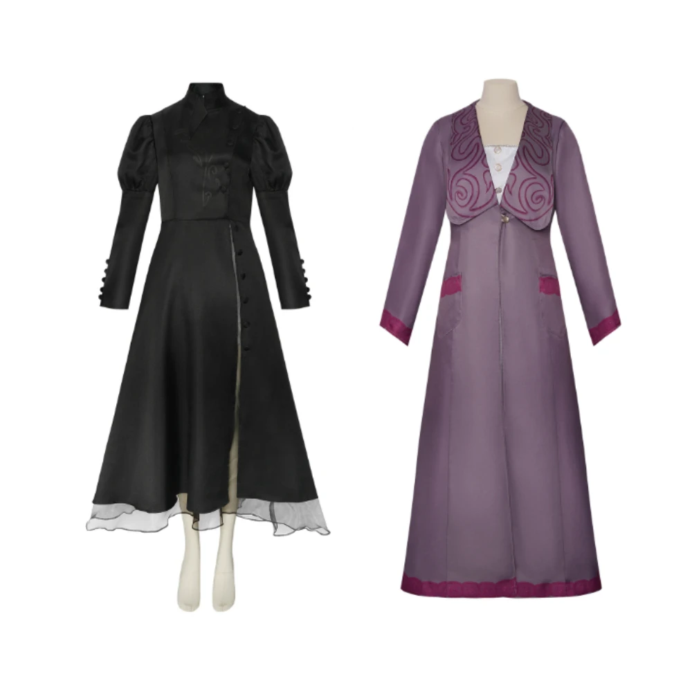 

Movie Wicked Cosplay Costume Elphaba Clothes Party Role-playing Witches Cosplay Clothing Full Set Halloween Cosplay