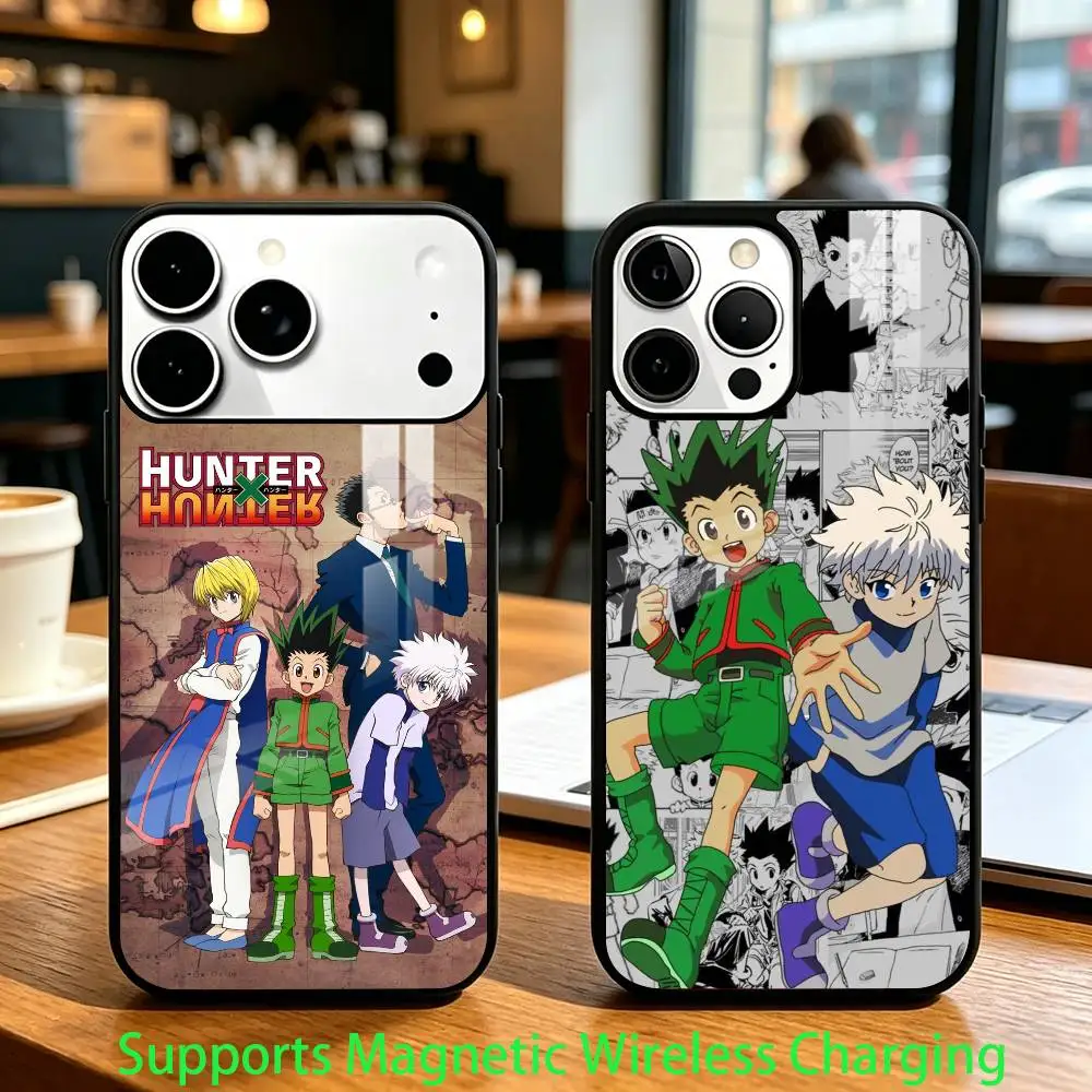 H-Hunter x Hunter Phone Case For iPhone 18 17,16,15,14,13,12,Plus,Pro Supports Magnetic Wireless Charging