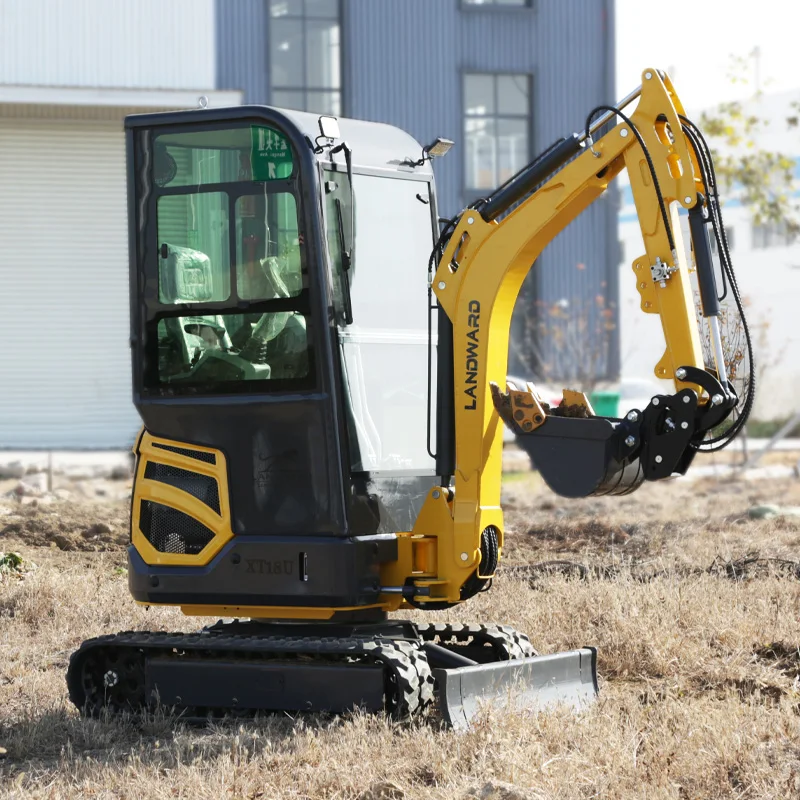 

1.8Ton Mini Excavator FREE SHIPPING EPA Farm Used New Crawler Digger Kubota Engine Chinese small Excavators Machine Customized