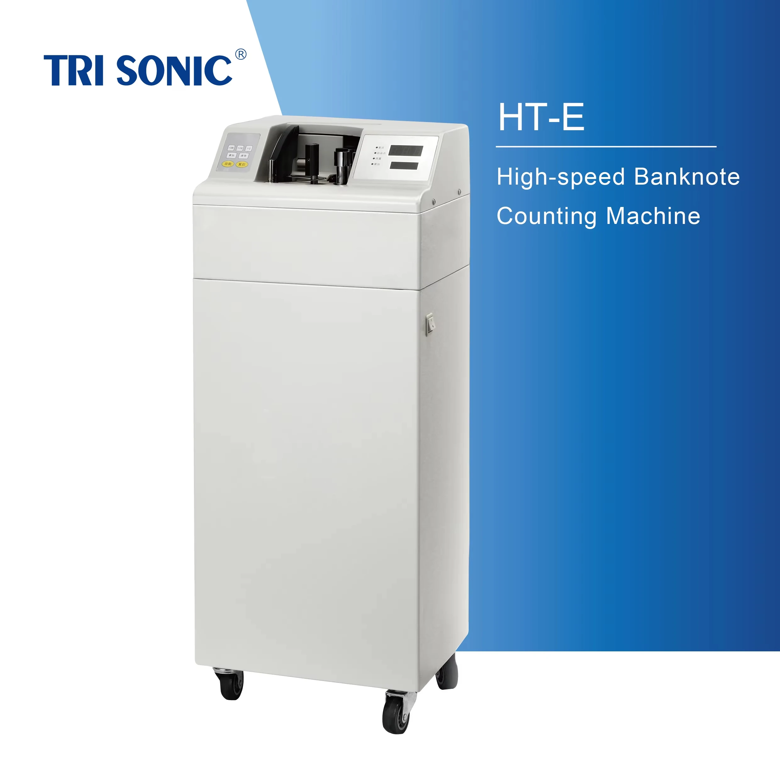 HT-E Hot Sale Floor Standing Spindle Banknote Counter Vacuum Money Counter Currency-counting Machine