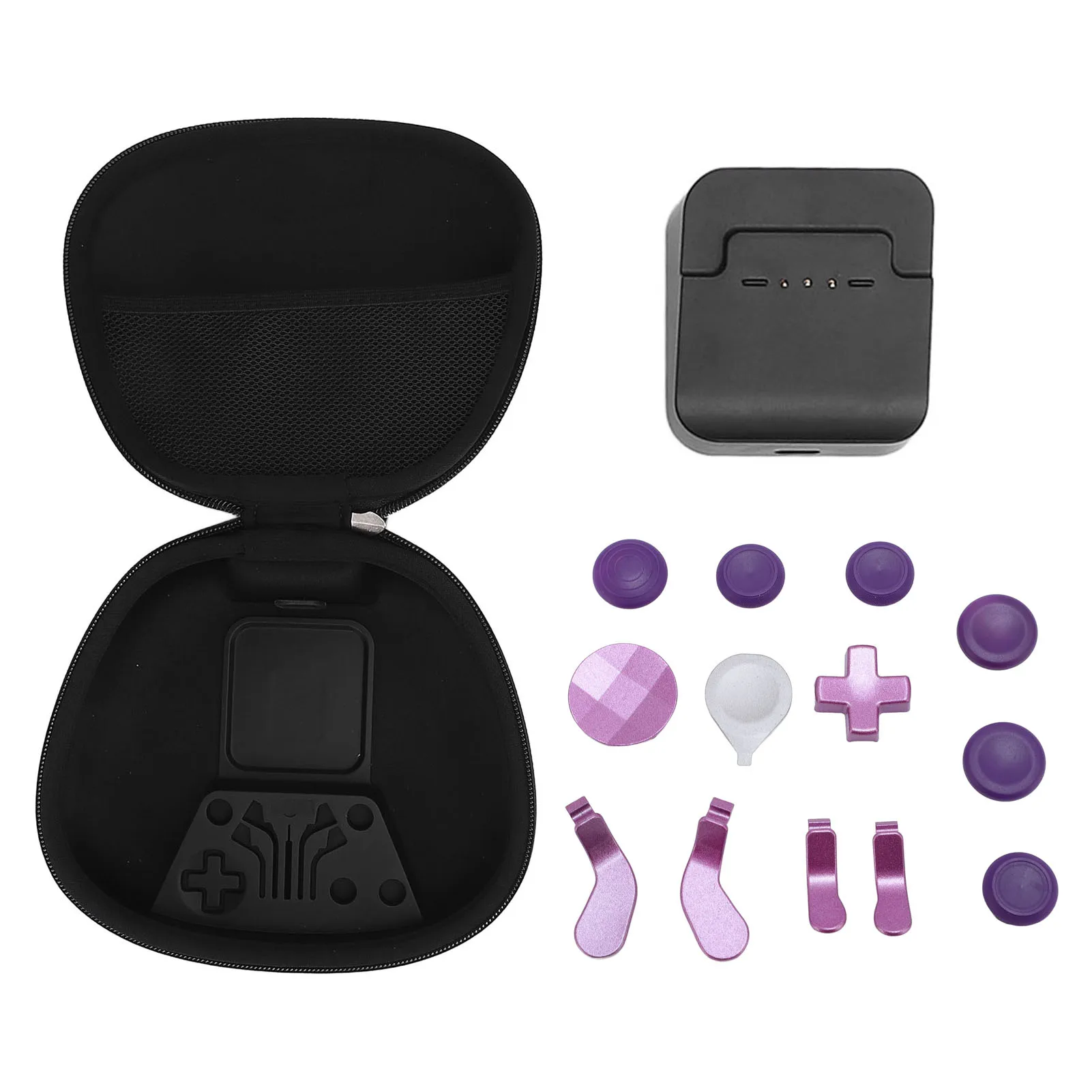 

Joystick Paddles Set 4 Paddles 6 Joysticks Thumbsticks Paddles Set Stainless Steel Textured Grip for Elite Controller Series 2