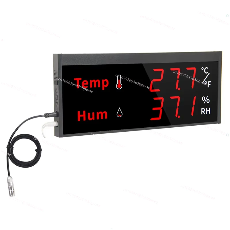 

Smart Llife Big Screen WIFI Temperature Humidity Sensor Digital Hygrometer Alarms Remote Home