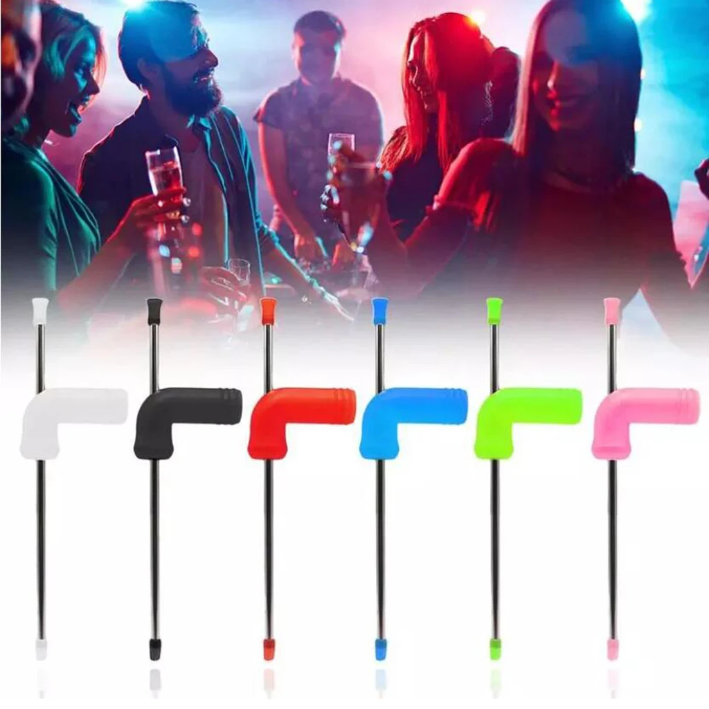 Plastic Beer Snorkel Dispenser Drink Funnel Party Beverage Funnel Dispenser