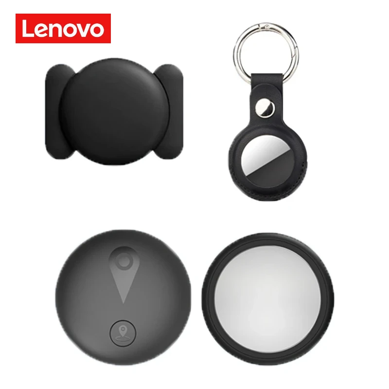 Lenovo GPS Tracker Bluetooth5.4 Anti-Lost GPS Mini Device Pet Kids Bag Wallet Tracking For IOS Android Smart Finder Locator