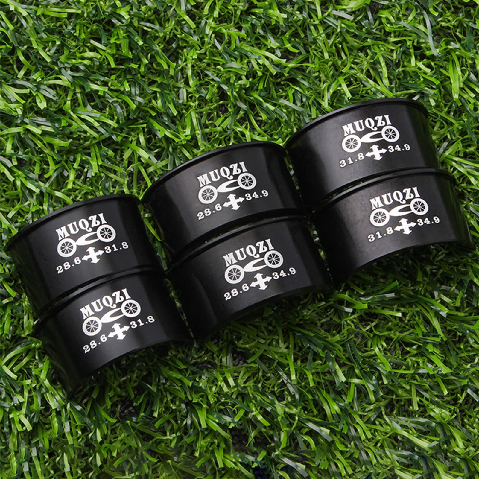 28.6 مللي متر-31.8 مللي متر الدراجة الجبهة Derailleur الرقائق محول تحويل قوي سبائك الألومنيوم تقليل فاصل #6