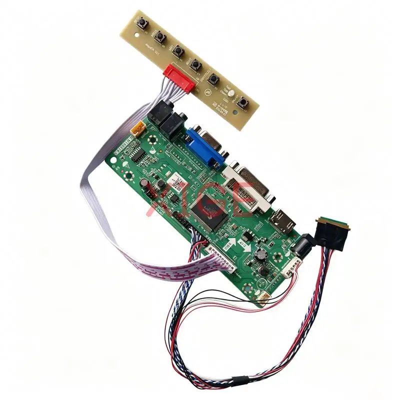 

Drive Board Fit CLAA156WA11A CLAA156WA15A CLAA156WB13A CLAA156WB11A VGA DVI HDMI 1366x768 Laptop Screen LVDS 40-Pin 1366*768 Kit