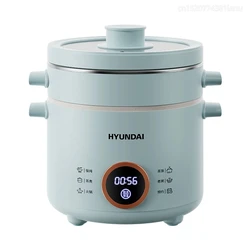 2L elektryczne urządzenie do gotowania ryżu garnek do gotowania Mini Multicooker pudełko na Lunch do gotowania ryżu patelnia elektryczna parowar 220V