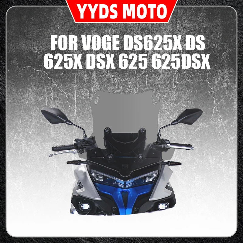 

FOR VOGE DS625X DS 625X DSX 625 625DSX modificación de parabrisas de motocicleta ensanchado y aumentado deflector de parabrisas