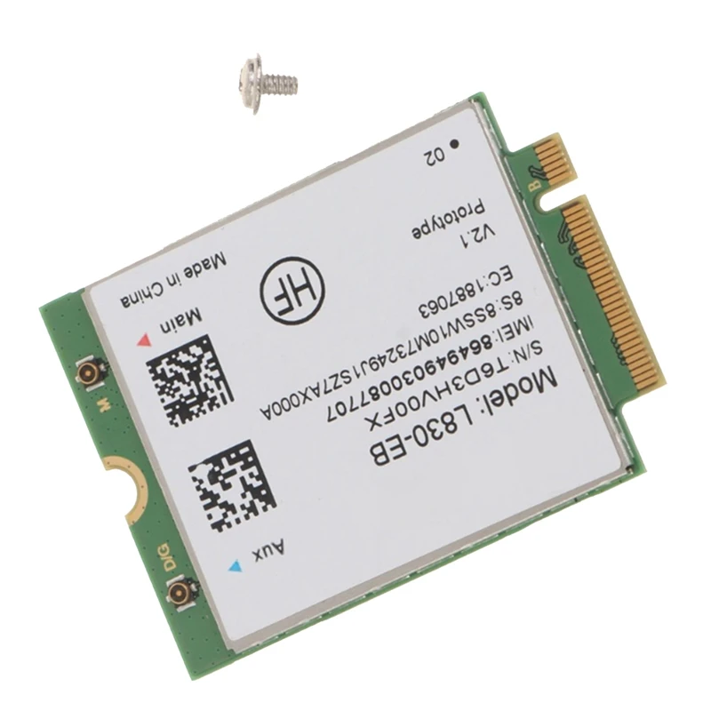 L830-EB 4G Module Voor Lenovo X280 X380 S1 P52s T580 T480 L580 Multifunctionele Ingebouwde 4G Enkele Module