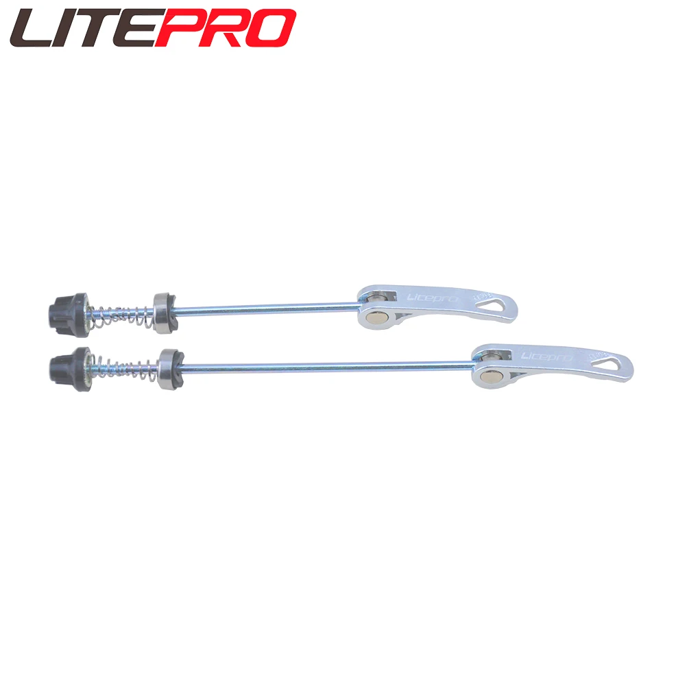 Litepro Aluminum Alloy Quick Release Lever MTB Mountain Bike Wheelset QR Rod For Road Folding Bicycles Wheels Skewers