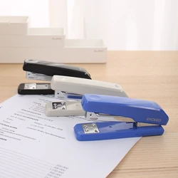 Deli Heavy Duty Grampeador sem Grampos, Pasta De Papel Sem Esforço, Papelaria Escolar, Material De Escritório, 50 Folhas